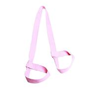 Correa de arnés para esterilla de yoga duradera, correa de transporte para esterilla de yoga, color rosa