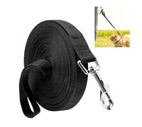 Correa de arrastre de 10 m, correa de arrastre para perros pequeños, correa larga de entrenamiento para perros, resistente al agua, correa de nailon resistente, correa para gatos con correa de mano