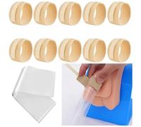 Correa De Banda De Soporte For Hombre, Fijador De Abrazadera For Pene For Incontinencia Urinaria Ajustable Y Reutilizable, Cinturón Antideslizante Y Fijador, 10 Uds.(10belt+100bag)