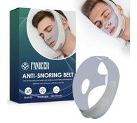 Correa de Barbilla antironquidos,Suave Transpirable Anti Snoring Chin Strap, Antironquidos Correa Ajustable Suave Elástico, Dispositivos Anti Ronquidos Soluciones, Para Reducir Ronquidos