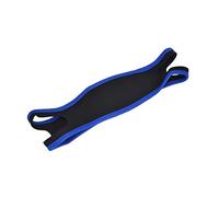 Correa de Barbilla, Cinturón Ajustable Transpirable para Detener el Ronquido que Evita el Rechinamiento de Dientes para Dormitorio para Hombres, Mujeres para Oficina(Azul negro)