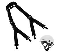 Correa de barbilla de sombrero - correa ajustable del casco | Correa elástica PP con taza de barbilla | Accesorios para auriculares | Cordón extraíble para hockey de fútbol Sports Fire Safety co