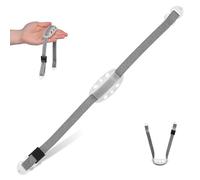 Correa de Barbilla Hebillas y Ajustable para Casco de Seguridad | Poliéster y Plástico, Cierre Rápido, Copa Ventilada, Clips Aplicables, Blanco, para Obra