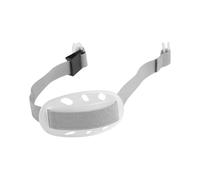 Correa de barbilla para casco de protección con banda elástica extraíble y | clip desmontable, ajuste universal, ideal para obras, accesorios de seguridad negros
