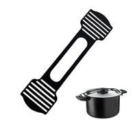 Correa De Bloqueo De Tapa De Olla De Cocción Lenta - Polímero Rojo De Alta Elasticidad, Correa De Seguridad De Silicona Para Olla, Dispositivo Universal De Estabilización De Utensilios De Cocina | Sum