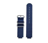 Correa de boca convexa de 16 mm compatible con Casio G-Shock GM110 GM2100 GA900 GA-800 GA110 GBA-800 pulsera de lona de nailon modificado para hombre, 16mm, Acetato, Sin piedra preciosa