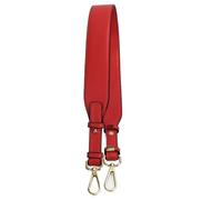 Correa De Bolso De Hombro De Cuero DIY, Color Sólido, Cuerpo Cruzado, Bolso Ajustable, Correa De Repuesto, Accesorios para Bolso, Rojo, Talla única