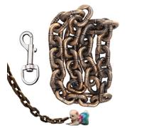 Correa de Cadena con Forma de Pata de Hierro, Divertida Cadena de Hierro Falsa Gigante para Perros y Gatos pequeños, Cadena de plástico Ligero de Aspecto Pesado, Accesorio fotográfico (#C,3m-L)