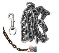 Correa de Cadena con Forma de Pata de Hierro, Divertida Cadena de Hierro Falsa Gigante para Perros y Gatos pequeños, Cadena de plástico Ligero de Aspecto Pesado, Accesorio fotográfico (#B,2m-L)