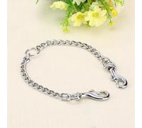 Correa de Cadena de Seguridad de 2 vías con acoplador Doble de Acero Inoxidable para Dos Perros Que Caminan