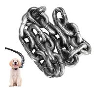 Correa de cadena para perros, correa para perros grandes, fugas de cadena para perros grandes, 2 m de largo, impermeable, proporciona la máxima comodidad para ti y tu mascota