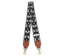 Correa de Cámara Bordada Suave Vintage Tejida Correa de Cinturón de Poliéster Grueso Ajustable para SLR Digital Naranja Azul para (Azul)