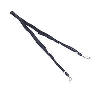 Correa de Cámara, Correa de Hombro de Cuello de Cámara Ajustable de Longitud Universal, Correa de Hombro de Cuello de Cámara de Estilo Retro Simple de Cuero para Fotógrafos (Negro)