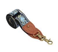 Correa de Cámara de Estilo étnico Retro, Poliéster Tejido Grueso para Fotografía Al Aire Libre, Longitud Ajustable Cómoda de 60-120 Cm (BLUE)