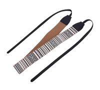 Correa de Cámara étnica Correa de Cámara Tejida Vintage Correa para Hombro sin Deslizamiento Ajustable para Cámaras sin Espejo DSLR con Tela Transpirable para la Piel (Estilo 1)