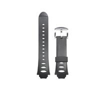 Correa de caucho apta for SUUNTO Observer SR X6HRM DEC19 P45 23 de abril de 30 APO(Silver buckle)