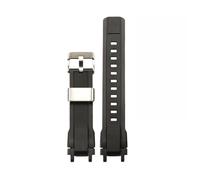 Correa de caucho de acero macizo de resina compatible con for Casio MTG-B1000 G1000(Black-steel-S)