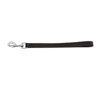 Correa De Caza Negra 18mm / 35cm De Cuero De Res Para Perros De Alta Calidad