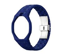 Correa de Cerámica Compatible con Swa-tch Ro-yal Pop, Correa para Caja de Reloj de Reemplazo para Relojes Swa-tch x AP Ro-yal Pop Hombres y Mujeres, Resistente al Agua y Cómoda para la Muñeca