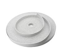 Correa de conteo tiempo abierto AT5, dimensión poliuretano, ancho PU, 10mm, 15mm, 20mm, 25mm, 30mm, correa extremo(20mm*20m)