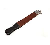 Correa de corte recto de cuero de calidad para garganta de dos caras y mini correa de afilado.