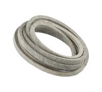 Correa de cubierta para cortacésped - Correa de repuesto de 1/2 x 141 pulgadas con función de embrague y diseño de tensor trasero, compatible con D140/D150/D160/LA130-LA155/JLA165/L120-L130/X140-X165