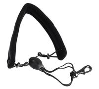 Correa De Cuello De Saxofón Alto - Correa De Accesorios Musicales | Banda De Cuero Acolchada Para Saxofón - Para Fagot, Corcho, Alto, Soprano, Trompa, Tenor, Clarinete, Bajo, Barítono