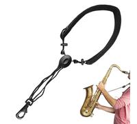 Correa De Cuello De Saxofón Alto | Correa de Cuello para Instrumentos Musicales - Banda Acolchada Para El Hombro De Saxofón | Para Bajo Barítono Fagot Corcho Saxo Alto Saxo Tenor Clarinete Soprano Tro