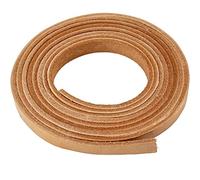 Correa de cuero, ancho: 10 mm, grosor 3 mm, natural, 2 m