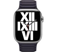 Correa de Cuero Apple Watch Leather Link 38/40/41mm M/L Ink