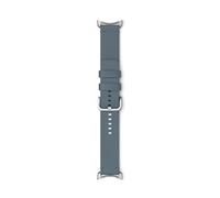 Correa de Cuero Artesanal de Google Pixel Watch - Solo Compatible con Pixel Watch 3 de 45 mm - Gris Luna, Small