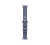 Correa de cuero artesanal para Google Pixel Watch - Solo compatible con Pixel Watch 3 y 4 de 45 mm - Piedra lunar, Grande (Creado por Google)