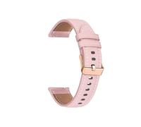 Correa de cuero de 20mm for Garmin Vivomove Luxe/Tendencia/estilo/deporte/HR/Vivomove 3 pulsera for Venu SQ 2 correa de reloj musical(Color:Pink,Size:20mm Vivomove HR)