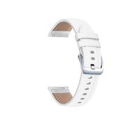 Correa de cuero de 20mm for Garmin Vivomove Luxe/Tendencia/estilo/deporte/HR/Vivomove 3 pulsera for Venu SQ 2 correa de reloj musical(Color:White-01,Size:20mm Vivomove Luxe)