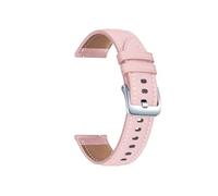 Correa de cuero de 20mm for Garmin Vivomove Luxe/Tendencia/estilo/deporte/HR/Vivomove 3 pulsera for Venu SQ 2 correa de reloj musical(Color:Pink-01,Size:20mm Vivomove HR)