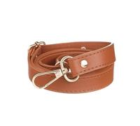 Correa De Cuero Para Bolso De Hombro Tipo Bandolera, Accesorios De Repuesto Para Bolsos, 130Cm Y 1,8Cm De Ancho, Oro marrón, Talla única