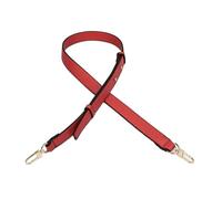 Correa de Cuero para el Hombro, reemplazo para Bolso Bandolera Ancho, modificaciones para Bolsos,Rojo,100x2,5cm
