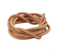 Correa de cuero para máquina de coser para máquinas vintage con pies (mariposa, trapecio, abeja) - Correa de transmisión de cuero vacuno de 1,73 m × 5 mm, resistente al estiramiento y