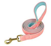 Correa de Cuero para Perro de 1,5 m, Duradera, para Entrenamiento de Paseo, para Perros pequeños, medianos y Grandes, Pitbull, Carlino y Pastor alemán.