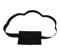 Correa de Diálisis Peritoneal, Cinturón de Catéter Tipo Botón Ajustable Suministros de Diálisis Peritoneal Cinturón de Tubo Peritoneal, para Hombres, Mujeres, Estabilización, Seguridad(negro)