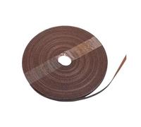 Correa de distribución, 2GT Impresora 3D GT2 síncrona abierta Ancho 5/6/9/10/15/30 mm caucho a prueba polvo y alambre acero PU (engrosamiento)(5M,1PC-RUBBER_6MM)(1PC PU BLACK-15MM,20M)