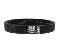 Correa de distribución, correa Arc HTD 5M C = 275/280/285/290 ancho 10/15/20/25 mm Dientes 55 56 57 58 síncrona HTD5M 275-5M 280-5M 285-5M 290-5 (dientes 275,1PC_20MM)(5PCS-20MM,285mm teeth 57)