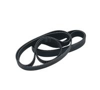 Correa de distribución, GT2 15 mm ancho dentada Longitud Perímetro 96 mm-202 Bucle cerrado goma for correa impresora 3D Piezas síncrona 2GT dentada(98,1PC_15 MM W)(112mm,5PCS-15MM W)