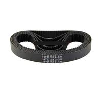 Correa de distribución HTD3M 6/9/15mm de ancho 285 288 291 294 297 300 306 309 312 318mm de longitud caucho síncrono de circuito cerrado(318-Teeth 106,2PCS_6MM)