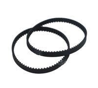 Correa de distribución S2M de 2/5 piezas, S2M138, dientes, ancho 69, 6/10 mm, correa síncrona de bucle cerrado de goma, correa dentada industrial, correas de transmisión(2pcs6mm)