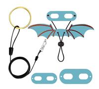 Correa De Dragón Barbudo - Arnés Y Correa De Dragón Barbudo | Paquete De 3 Correas Ajustables para Anfibios, Alas De Murciélago, Accesorios De Disfraz para Reptiles, E Iguanas S/M/L