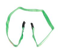 Correa de elevación de carga, Eslinga de elevación plana de 2 toneladas Poliéster Verde 2-6m(3m)