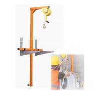 Correa de elevación portátil para aire acondicionado con cabrestante de autobloqueo para una instalación segura y fácil de aire acondicionado al aire libre, sistema de elevación resistente de 2000 cm