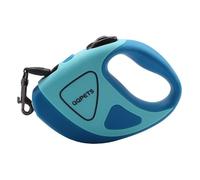 Correa de entrenamiento profesional ajustable LED para perros, retráctil, brillante, a prueba de escapes, para pasear mascotas