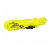 Correa de entrenamiento redonda Duvo Plus Explor South para perro - Color: Amarillo | Mediciones: 15 m/8 mm